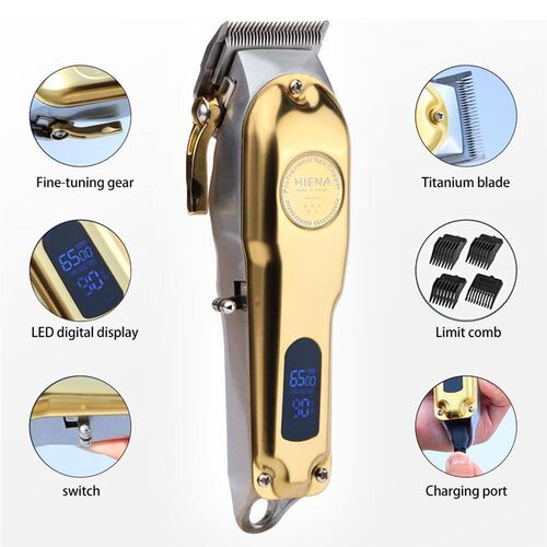 2024 Hair Clipper Electric Hair Trimmer Cordless Shaver