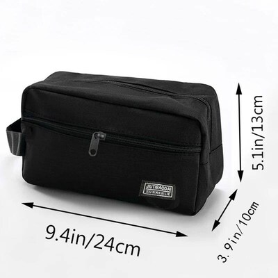Mens Business Toiletry Bag, Travel Makeup Organizer, Large