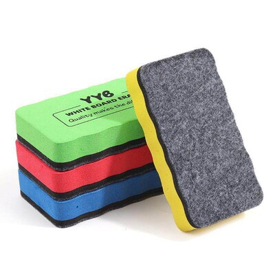 Magnetic Blackboard Chalkboard Whiteboard Eraser Cleaner Dry