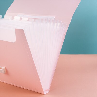 Female student large file storage bag portable folder