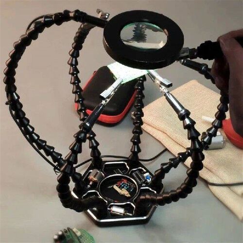 Third Hand Soldering PCB Holder Tool Helping Hands Crafts