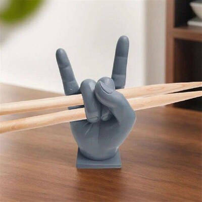 Creative Rock Hand Drum Stick Holder Resin Drumstick Holder