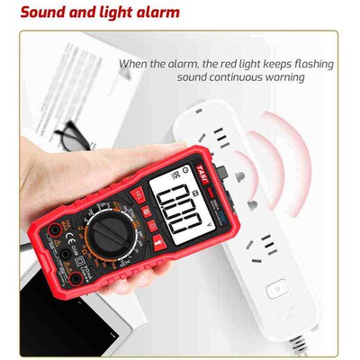 Digitale Multimeter Mini Smart Ture Rms Ac Dc Ncv Auto Range