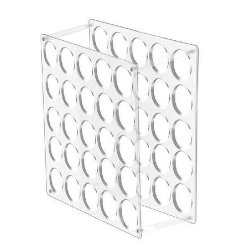 Vinyl Roll Storage Rack With 25 Holes, Vinyl Roll Holder