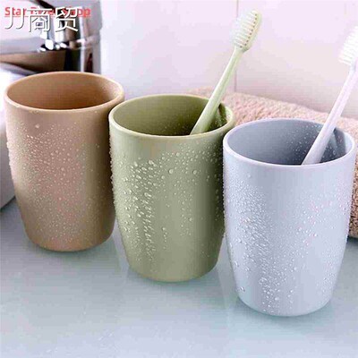 Solid Color Brushing Toothpaste Cup Toothbrush Holder Cup Pl