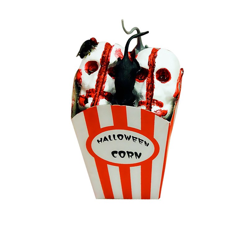 Halloween popcorn trick-or-treating foam eyeballs 眼珠爆米花 - 实物图