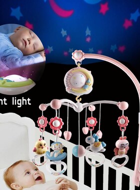 Baby Mobile Rattles Toys 0-12 Months For Baby Newborn Crib B