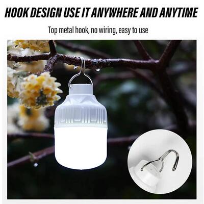 1-10pcs Outdoor High Power Portable LED Light Lanterns Charg