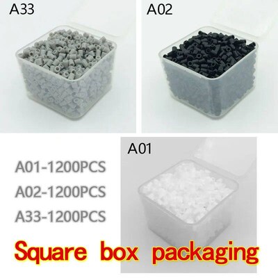 2.6mm/3600pcs/3Box Packing Hama Beads Easy to Store For Kids
