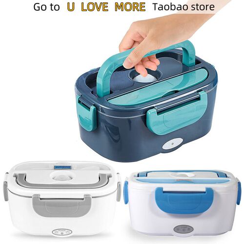 Dual Use 220V 110V 24V 12V Electric Heated Lunch Box Stainle