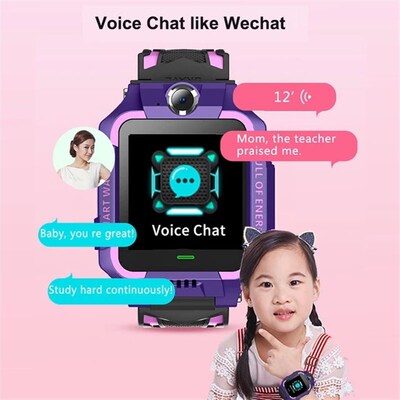 Kids Smart Watch Sim SOS Waterproof Camera Location Tracker