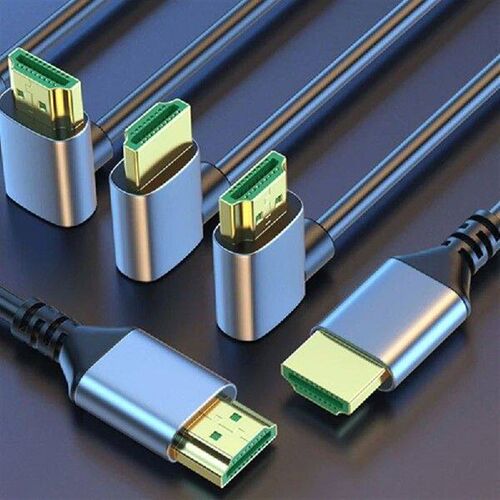 2.1 Version 8K 60Hz Video Cord with 90 Degree Elbow