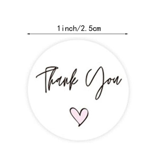 100-500pcs Round Thank You ers for Envelope Seal Labels Gift