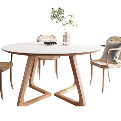 Round tablecloth leather circular dining table mat placemat