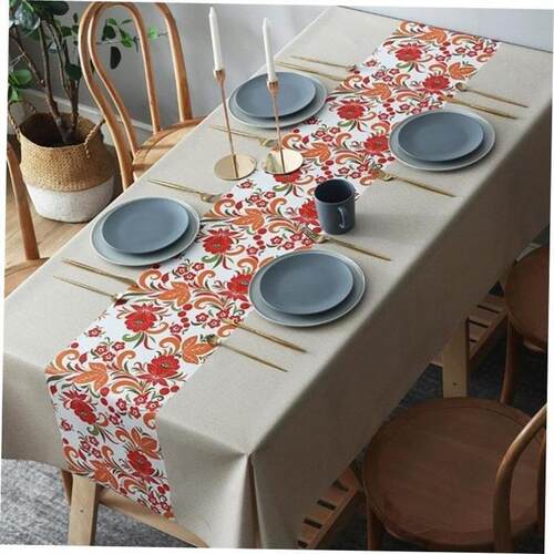 Table cloth waterproof oilproof PVC tablecloth table mat