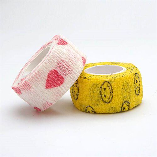 Students write anti-wear finger bandage self-adhesive