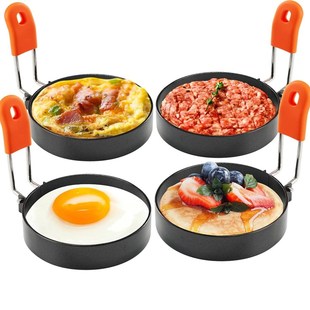 430 Stainless Steel Cake Mold Egg Fryer DIY Egg Rings Mold