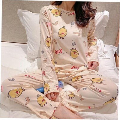 Nightwear Women Pijamas Pajamas set pyjamas ladies Loose