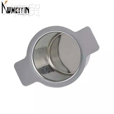 Tea Mesh Metal Infuser Strainer Tea Leaf Filter with Cover F