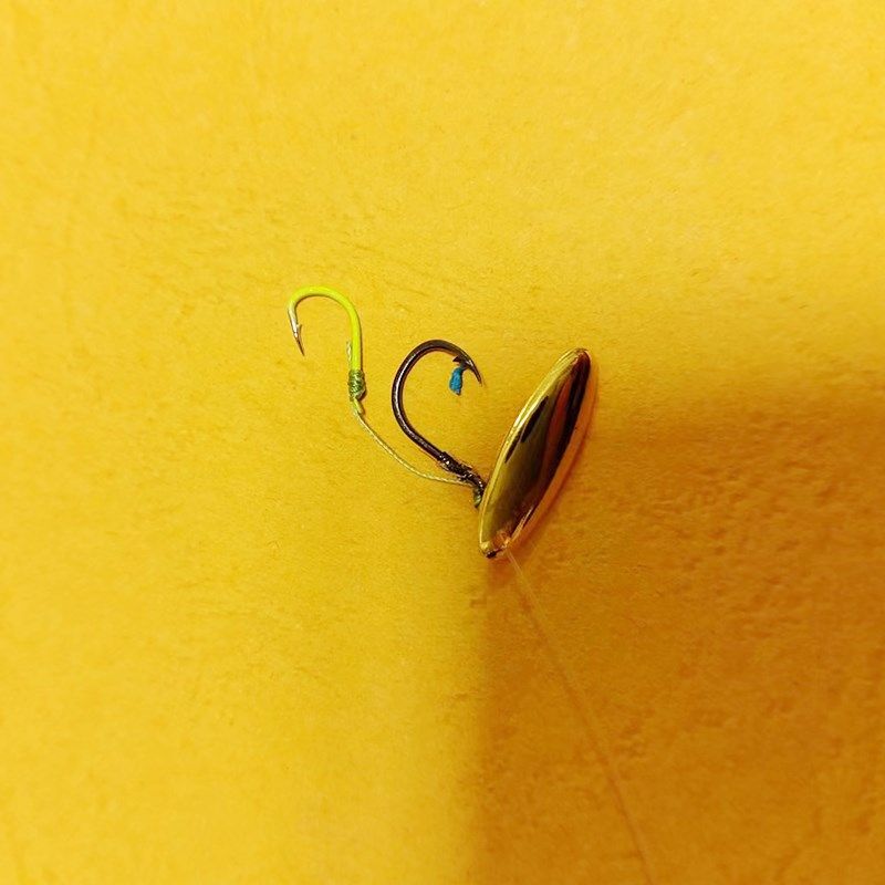 天外仙微物利器5*15mm叩甲虫改进型钩瓜子亮片钓组 路亚装5副,户外/登山/野营/旅行用品,路亚饵,淘宝优惠券,粉丝福利购,淘宝优惠卷