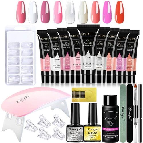 15ml Nail Gel Kit For Quick Extension Nail Art Polymer Gel N