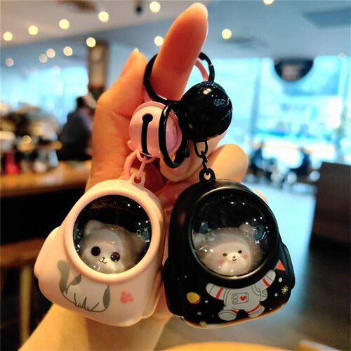 Cute Bear Bag Small Night Light Keychains Kawaii Bags Hang W