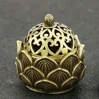 1pc Lotus Incense Holder,Small Inscent Cone Burner,Mini Asia
