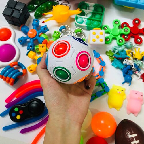 148 Designs Fidget Toy Set Box Sensory Fidget Toys Pack for