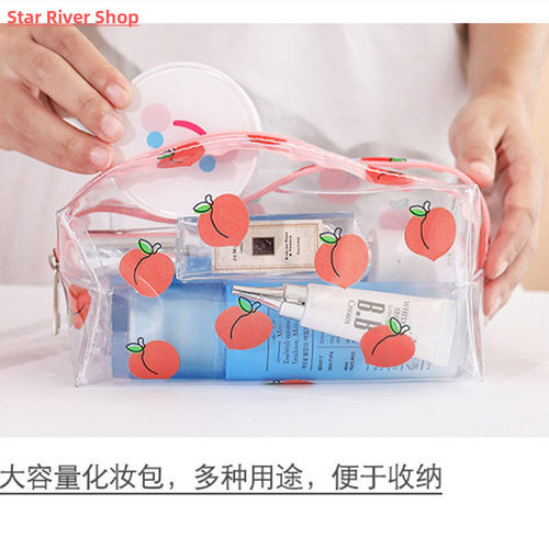 Big Waterproof Transparent Pencil Case PVC Stationery Gift G