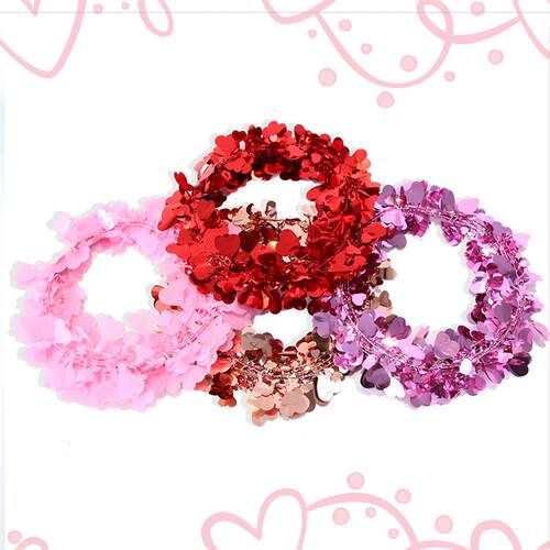 Christmas party Strips Flower Wreath Wedding Room atmosphere