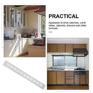 Ventilation Grill Vents Cabinet Rectangular Cover Aluminum
