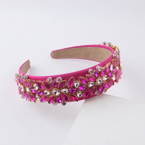 New Hair Hoop Fashion Personality Baroque Rhinestone Head Ho