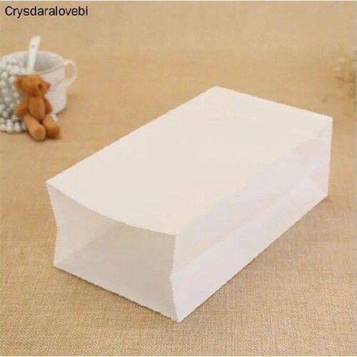 100pcs/lot-18*9*5.5cm Blank Kraft Paper Bags Bread Food