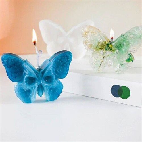 5 Pcs Handmade Silicone Mould Butterfly Molds Casting Molds