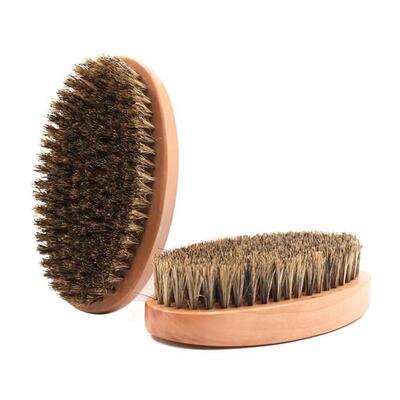 Men's Oil Head Styling Hair Comb Solid Wood Beard Brush