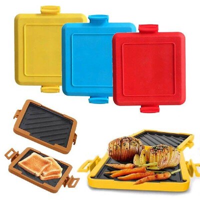 Microwave Toastie Maker No Electric Microwavable Toast