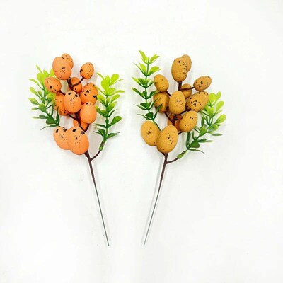 Colorful Easter Egg ree Branch DIY Painting Egg Artificial F