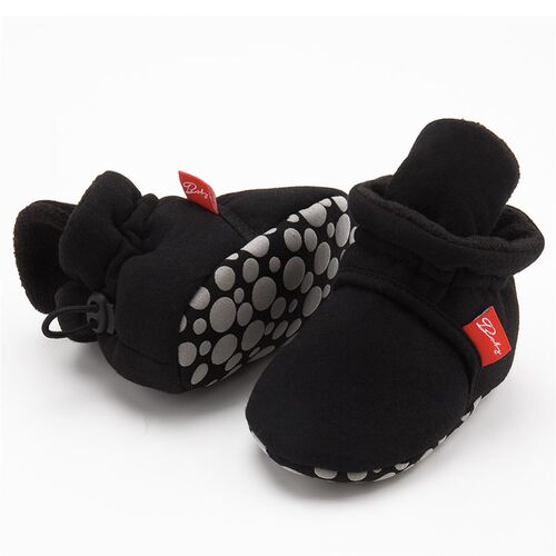 Newborn Baby Socks Shoes Boy Girl Star Toddler First Walkers