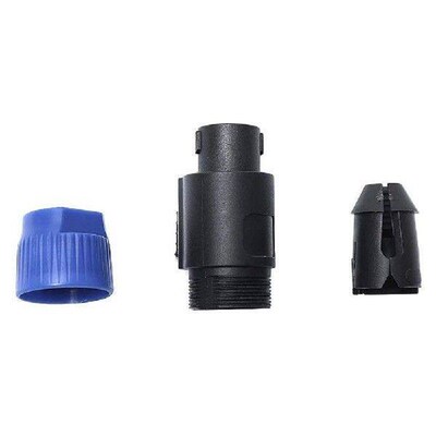 8 Pack Audio Cable Adapter Connectors, 4 Pole Audio Speaker