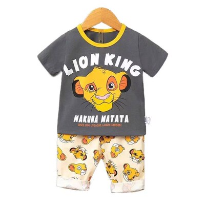 1-4year  Donald Duck Tshirt +Shorts boys clothes set Childre