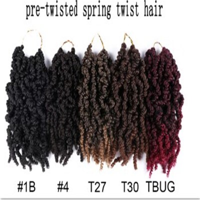 Spring Twist Braids Afro Dreadlocks Spring Twist Wig 2strand