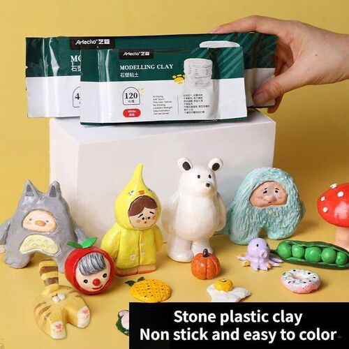120/250/400/500g Modelling Clay Baking Free Shaping Clay Too