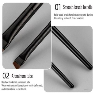 Makeup Brushes Angled Thin Eyebrow Brush Flat Fine Eyeliner