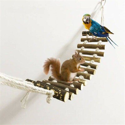 Quality New Style Small Parrot Rat Toy Bridge Ladder