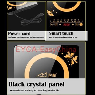 2200W Induction Cooker Electric Countertop Cooktop Stove