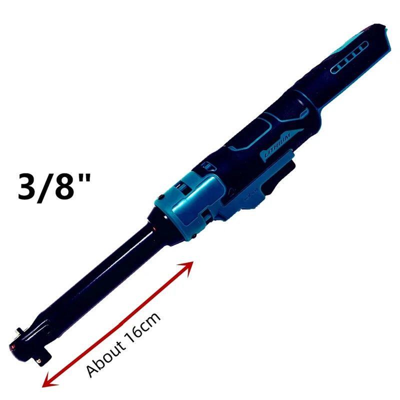 Electric Ratchet Wrench Extended Head Removal Screw Nut 3/8