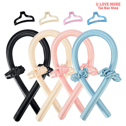 Slik Satin Heatless Hair Curler Headband for Women Hair Wrap