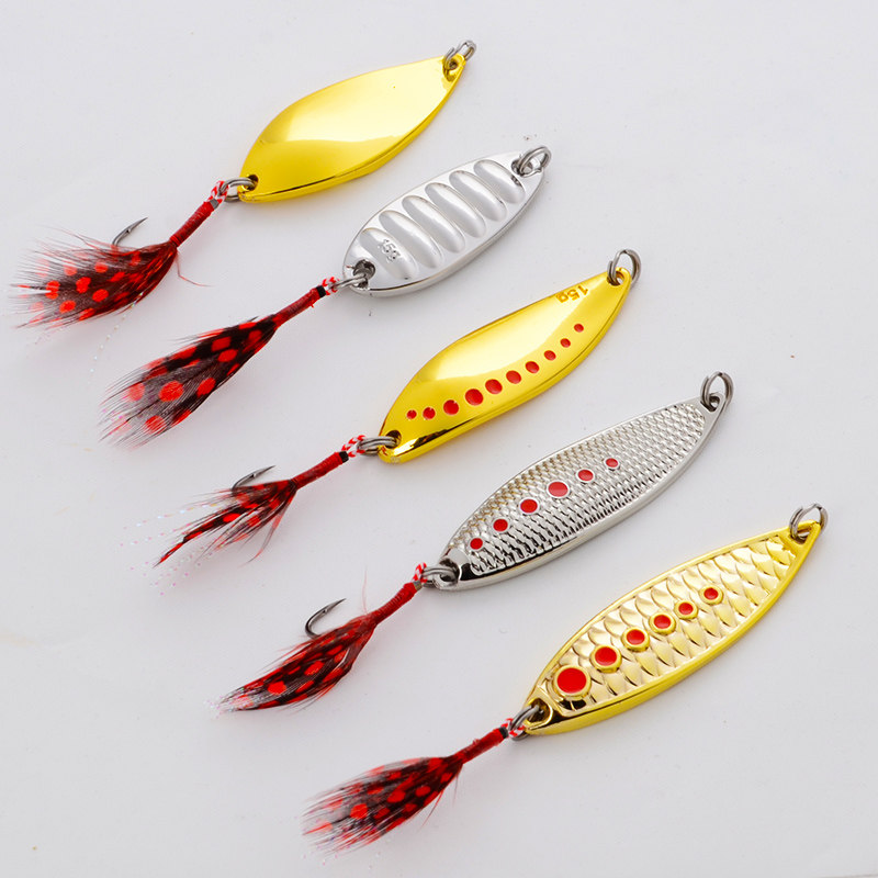 超远投路亚饵羽毛单钩亮片红点平振水蛭蝮蛇假饵淡水翘嘴鲈鱼装,户外/登山/野营/旅行用品,路亚饵,淘宝优惠券,粉丝福利购,淘宝优惠卷