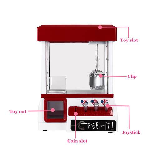 Arcade Candy Grabber Machine Toy Claw Kids Fun Crane Sweet