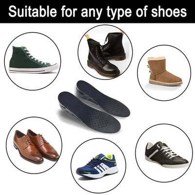 Height Increase Insole Invisible Heightening Template Air Cu